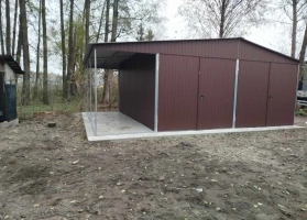 Garage in lamiera acrilica 293