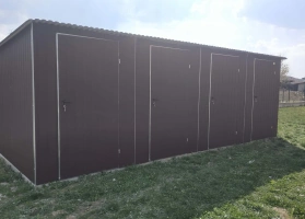 Garage in lamiera acrilica 74