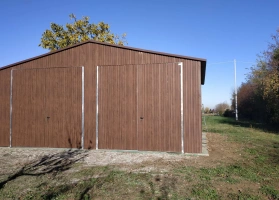 Garage in lamiera acrilica 120