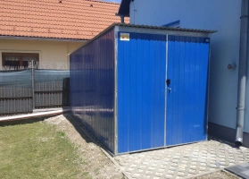 Garage in lamiera acrilica 40