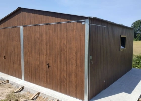 Garage in lamiera acrilica 99