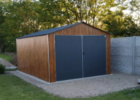 Garage in lamiera acrilica 21