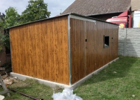 Garage in lamiera acrilica 61