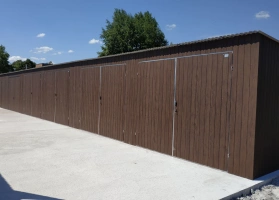 Garage in lamiera acrilica 268