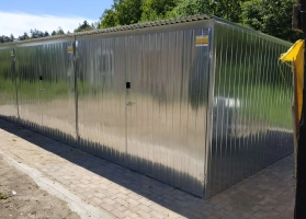 Garage in lamiera zincata 8