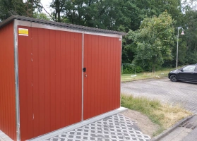 Garage in lamiera acrilica 49