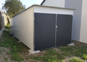 Garage in lamiera acrilica 107