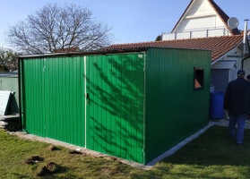 Garage in lamiera acrilica 144