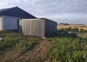 Garage in lamiera acrilica 280