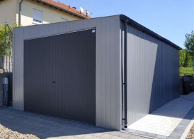 Garage in lamiera acrilica 83