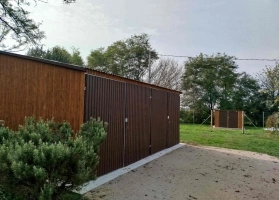 Garage in lamiera acrilica 244