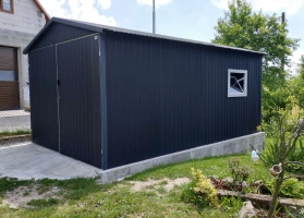 Garage in lamiera acrilica 26