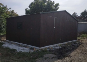 Garage in lamiera acrilica 266