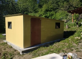 Garage in lamiera acrilica 18