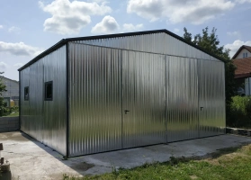 Garage in lamiera zincata 55