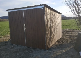 Garage in lamiera acrilica 131