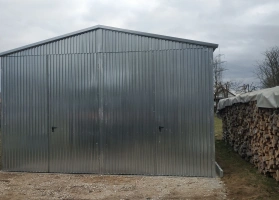 Garage in lamiera zincata 60