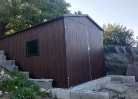 Garage in lamiera acrilica 152