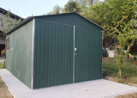 Garage in lamiera acrilica 85