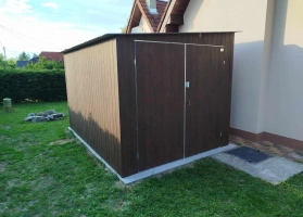 Garage in lamiera acrilica 308