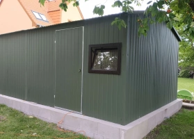 Garage in lamiera acrilica 56