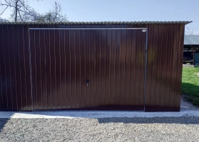 Garage in lamiera acrilica 196