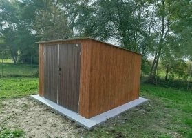 Garage in lamiera acrilica 243