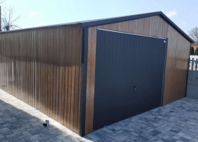 Garage in lamiera acrilica 7