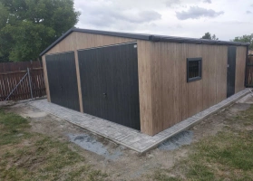 Garage in lamiera acrilica 282