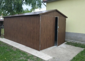 Garage in lamiera acrilica 157