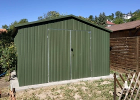 Garage in lamiera acrilica 58