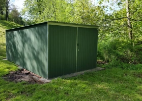 Garage in lamiera acrilica 17