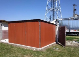 Garage in lamiera acrilica 31