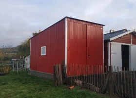 Garage in lamiera acrilica 181