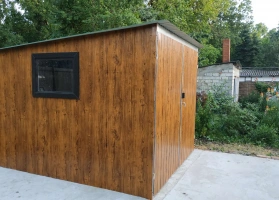 Garage in lamiera acrilica 52