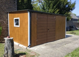 Garage in lamiera acrilica 81