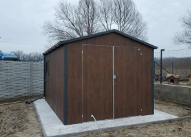 Garage in lamiera acrilica 124