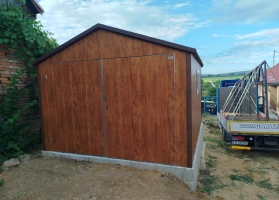 Garage in lamiera acrilica 314