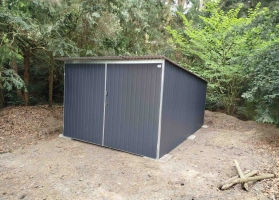 Garage in lamiera acrilica 304