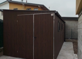 Garage in lamiera acrilica 240