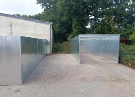 Garage in lamiera zincata 74