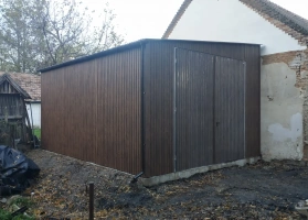 Garage in lamiera acrilica 185