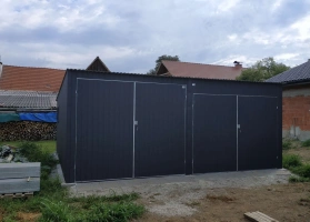 Garage in lamiera acrilica 100