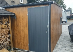 Garage in lamiera acrilica 162