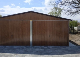 Garage in lamiera acrilica 6