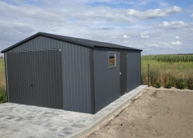 Garage in lamiera acrilica 158