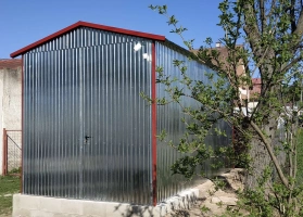 Garage in lamiera zincata 5