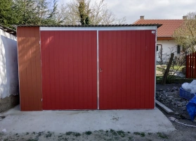 Garage in lamiera acrilica 198