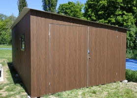 Garage in lamiera acrilica 205