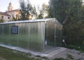 Garage in lamiera zincata 28